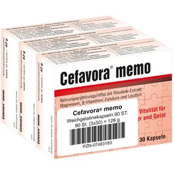 Cefavora memo Weichgelatinekapseln 90 St