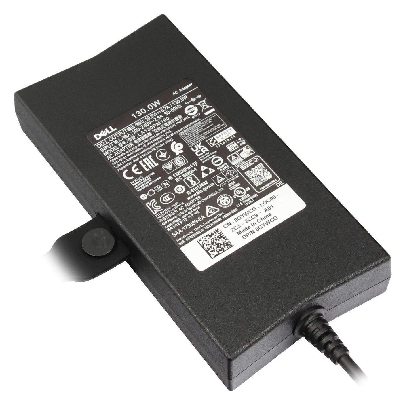 Dell Laptop-Netzteil 130 W 5 mm 6,7 A 19,5 V (PA-4E) (130 W) (PA-4E)