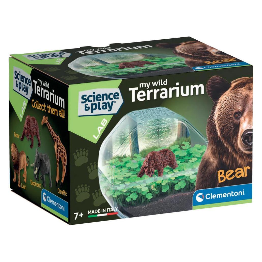 Clementoni Science &amp Play Mein wildes Terrarium - Bär (19469)