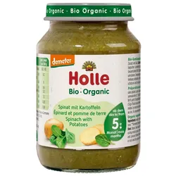 Glas - Bio Spinat mit Kartoffeln 190g