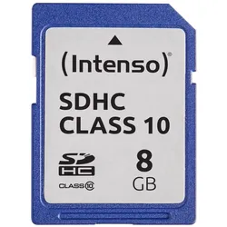 Intenso SD-Speicherkarte Class 10 - 8 GB
