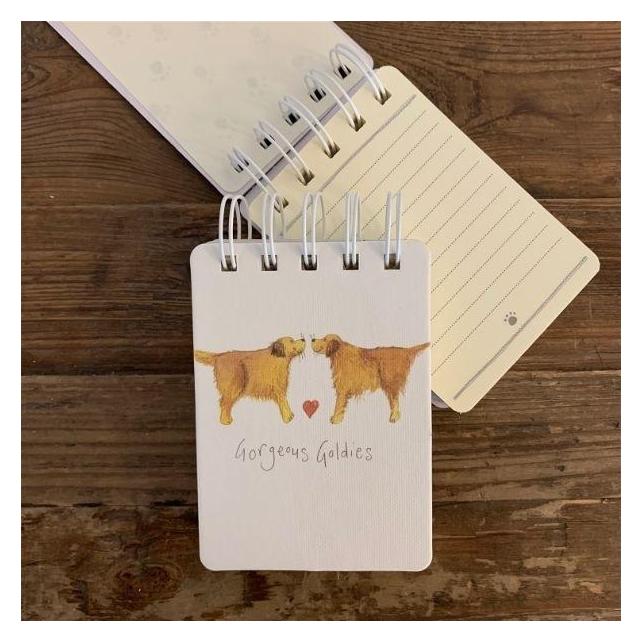 Incood Kołonotes A7 SSN15 Golden Retriever (A7, Liniert, Harter Einband) (48020503)