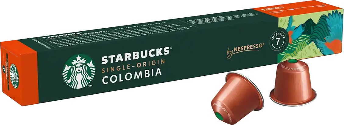 Starbucks   Colombia - 10 capsules Starbucks van Nespresso®