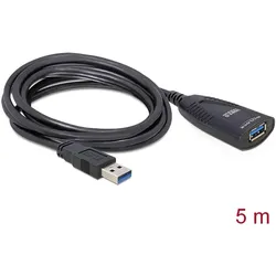 Delock Kabel USB 3.0 Verlängerung, aktiv 5 m