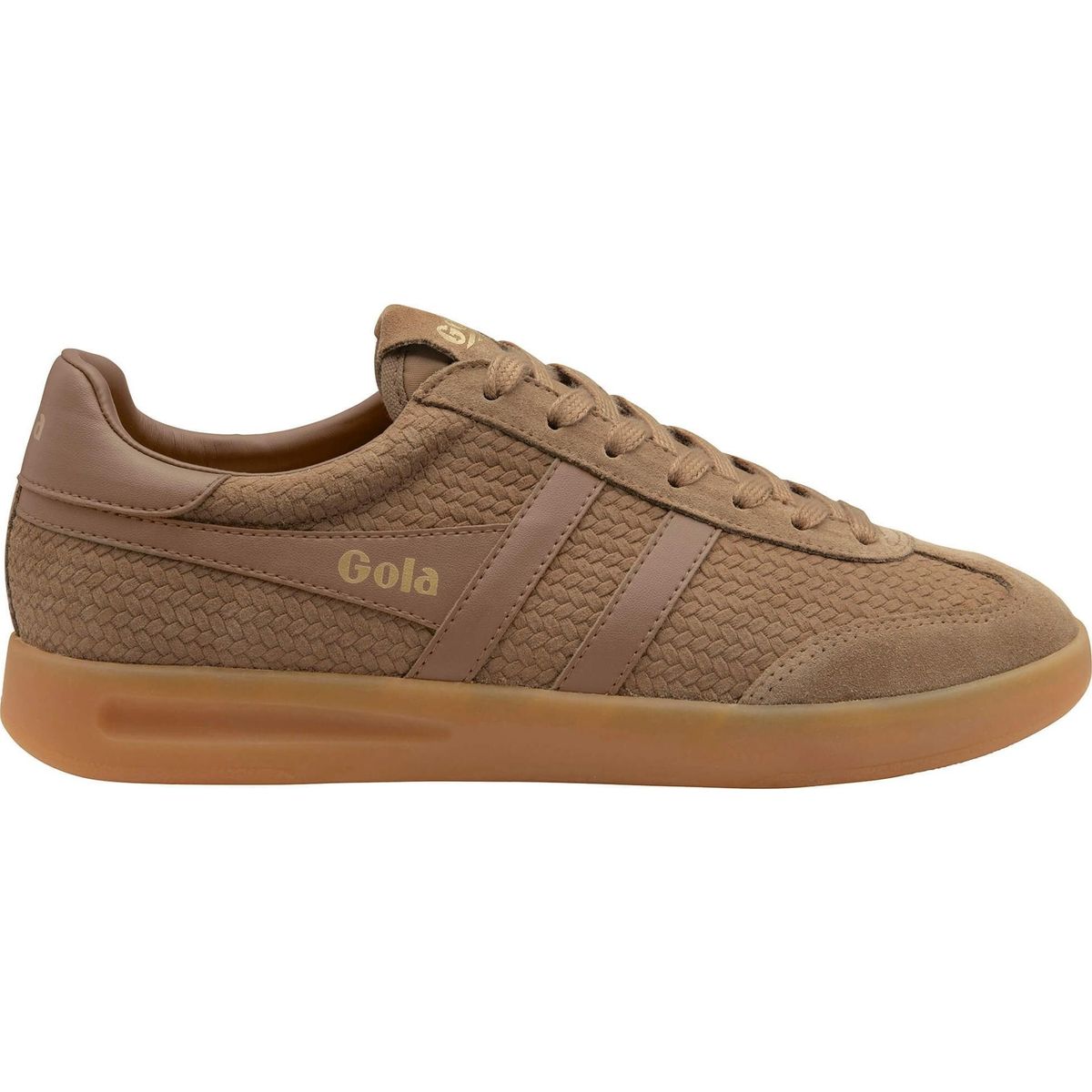 Gola Cyclone Marque Sneaker Men tobacco/gum (FF) 42 CMB922-FF-42-tobaccogum