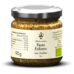 Ölkännchen Pesto Eoliano aus frischen Tomaten bio