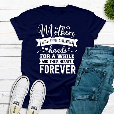 Mothers Hold Their Children's Hands For A While Navy 3XL