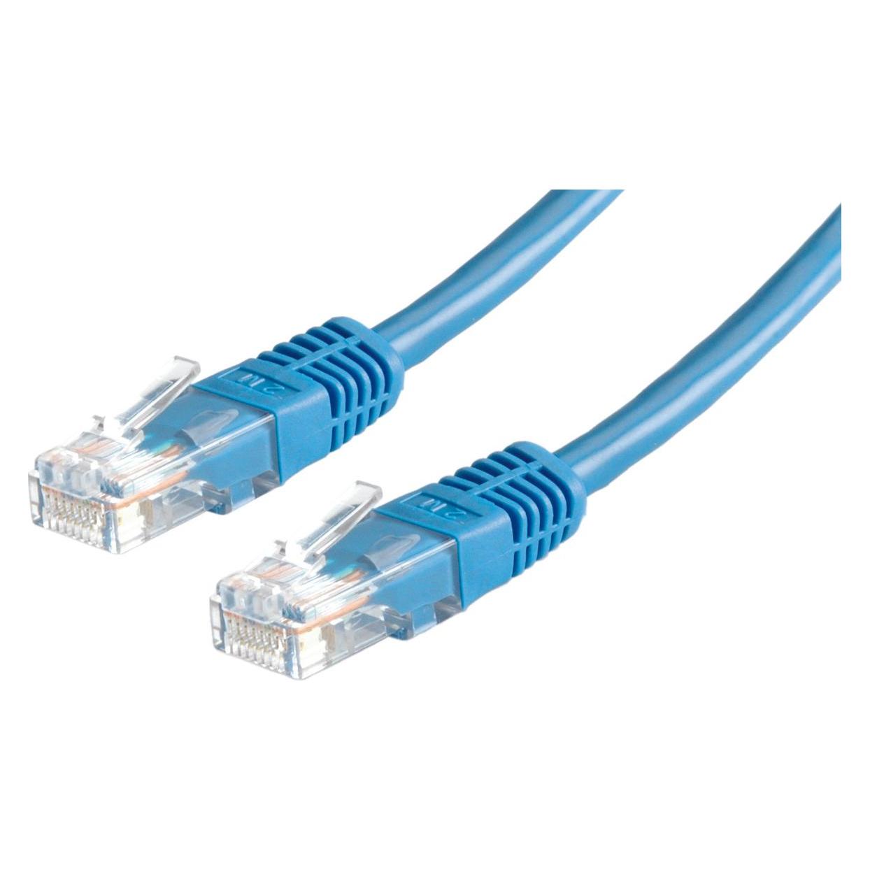Secomp STANDARD UTP-Patchkabel, Cat.6 (Klasse E) (U/UTP, CAT6, 0.50 m) (11.55.1750)