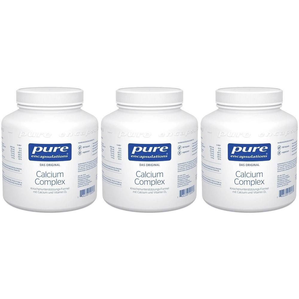 Pure Encapsulations Calcium Complex Kapseln x3 3x180 St
