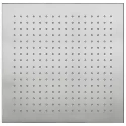 Herzbach Living Spa Regenbrause 36.600300.2.14 300 x 300 mm, Clean-Effekt, Edelstahlfinish