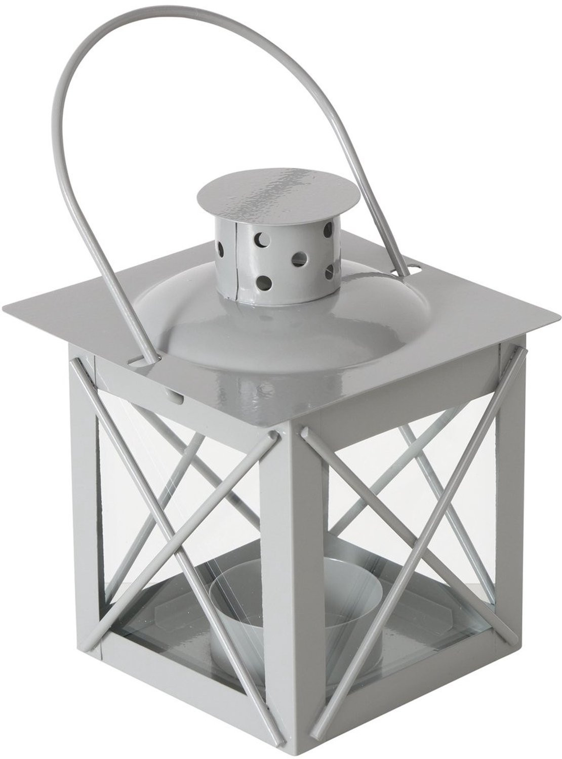 Boltze Home FAROL Theelichthouder met metalen handvat