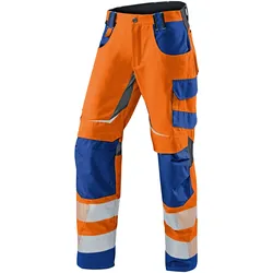 KÜBLER REFLECTIQ Sommerhose PSA 2 warnorange/kornblumenblau 29 - 2407 8343-3746-29 - warnorange/kornblumenblau