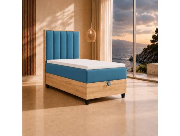 Best For Home Boxspringbett Trinity K10 80x200 Einzelbett mit Bettkasten