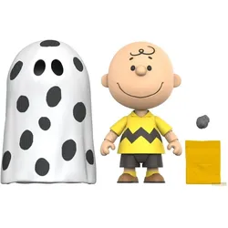 Super7 Peanuts Deluxe Wave 01 Figurine Charlie Brown (with Ghost Sheet) 18 cm