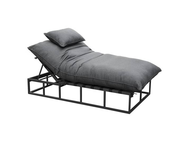 OUTLIV. Heaven High Gartenliege verstellbar Aluminium/Sunbrella Dunkelgrau