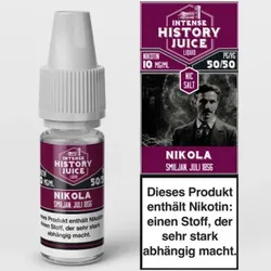 History Juice Nikola NicSalt Liquid 10ml / 10mg