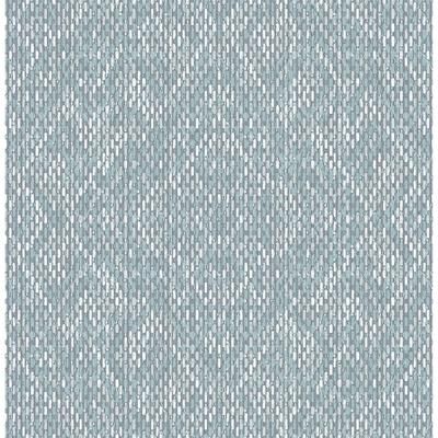 Scott Living Felix Sky Blue Geometric Wallpaper