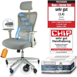 Clouvou, Bürostuhl, CleverSeat (46 - 60 cm)