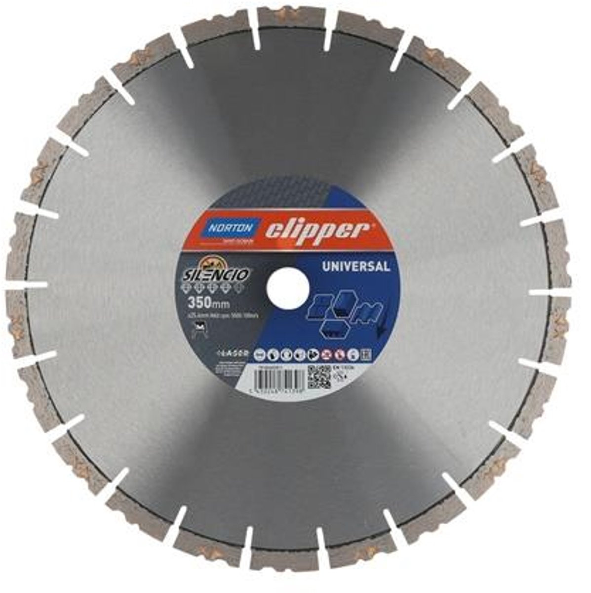 Clipper Pro Uni Silencio diamantschijf 350mm