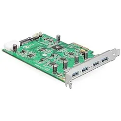 Delock PCI Express Karte x4, Kontrollerkarte