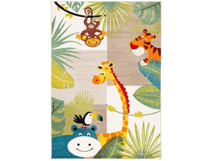 KINDER TEPPICH SOFTSTAR KIDS TIERWELT