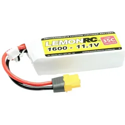Pichler LEMONRC XT 1600 - 11.1V (35C) Lipo Akku (1600 mAh, 11.10 V)