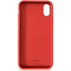 KMP Silicone (Apple iPhone XS), Smartphone Hülle, Rot
