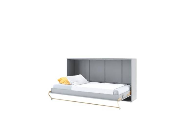 Friderik Concept PRO 6 CP-06 Wandklappbett Horizontal Schrankbett, 90x200 cm (Grau)