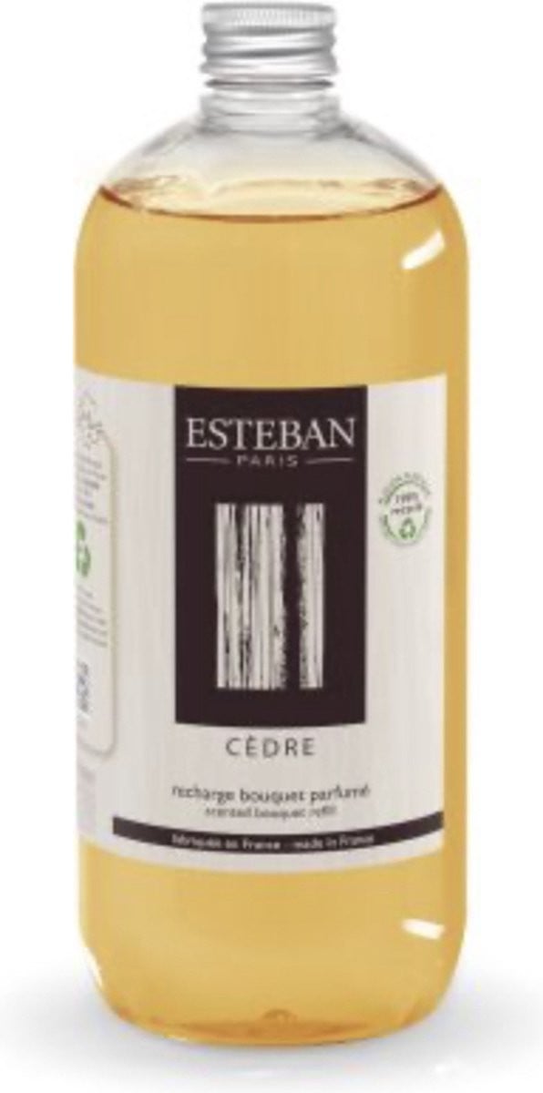 Esteban Classic Cèdre Navulling Geurstokjes Limited Edition 1 liter