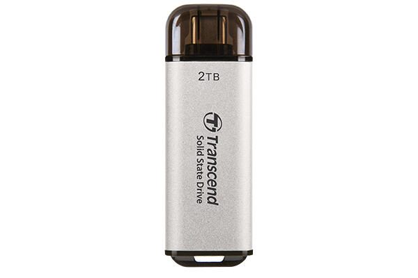 Transcend ESD300 Externe SSD 2 TB, silber TS2TESD300S