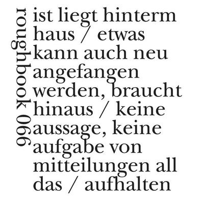 Ist liegt hinterm haus, Taschenbuch von Theresa Luserke, Urs Engeler, 978-3-907369-49-4
