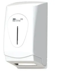 Cleanclub OS Doppel-Toilettenpapierspender Einzelblatt - weiß