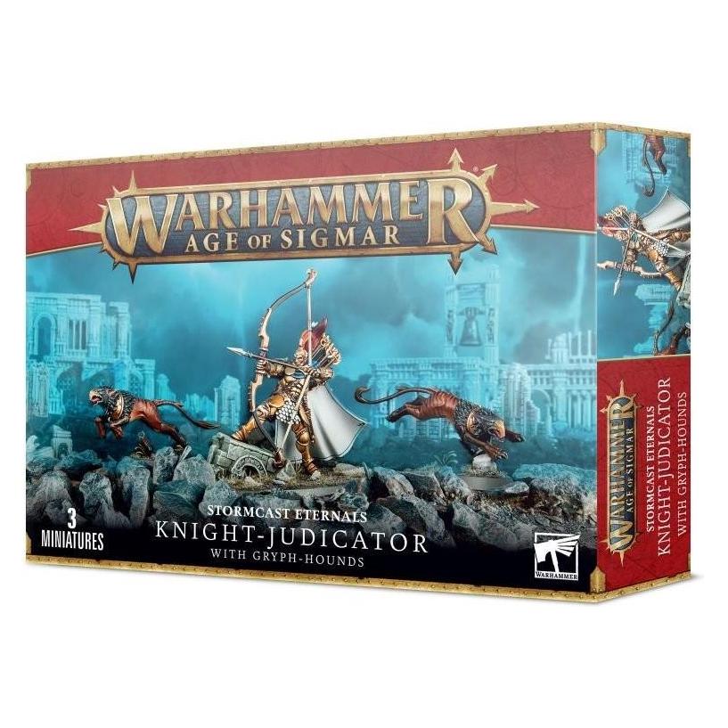 Games Workshop Knight-Judicator with Gryph-hounds (Kunststoff) (96-49)