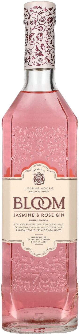 Bloom Gin Bloom JASMINE & ROSE GIN Limited Edition 40% Vol. 0,7l