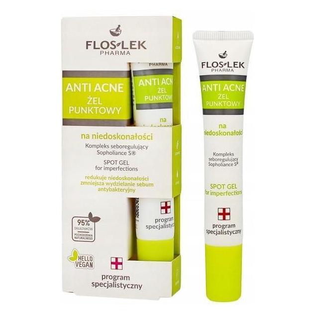 Floslek Anti Acne 24h System Spot Gel für Unreinheiten 20ml (20 ml) (44151463)