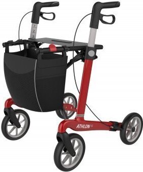 Carbon Rehasense Athlon SL mit Softbereifung Rot L