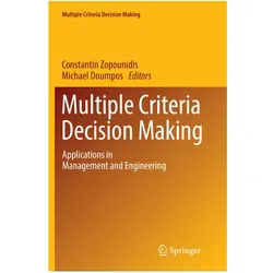 Multiple Criteria Decision Making, Fachbücher von Michael Doumpos, Constantin Zopounidis