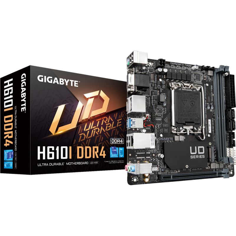 Gigabyte Intel H610 So.1700 DDR4 Mini-ITX Retail