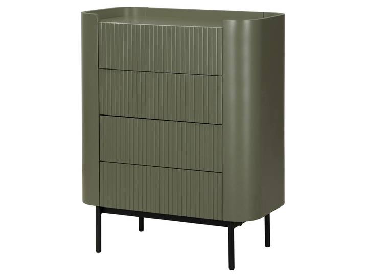 Kommode EKKOR 99cm Grün/Olivgrün