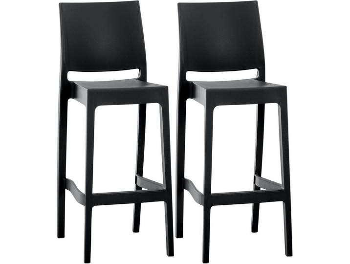 CLP Barhocker Maya (Set, 2 St., 2er), Kunststoff