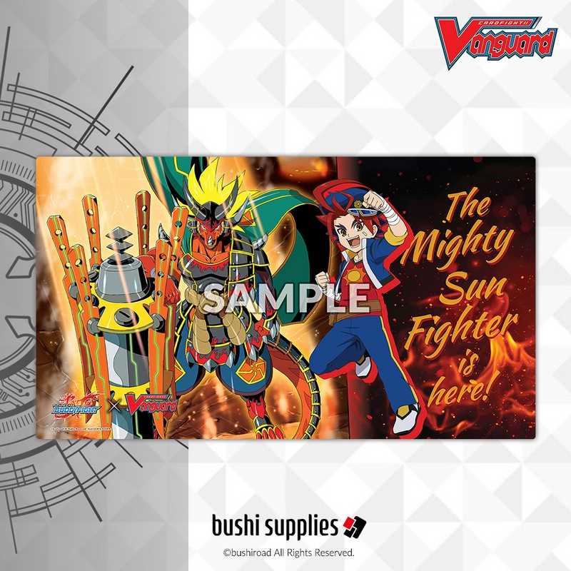 Future Card Buddyfight Rubber Playmat Vol. 14 – Gao ; Drum, Official Bushiroad Accessory for Card Games