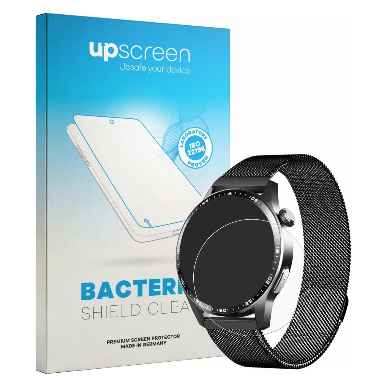 upscreen Schutzfolie für Mopuea Smartwatch 1.55" Displayschutz Displayschutzfolie Folie Klar antibakteriell (2064785)