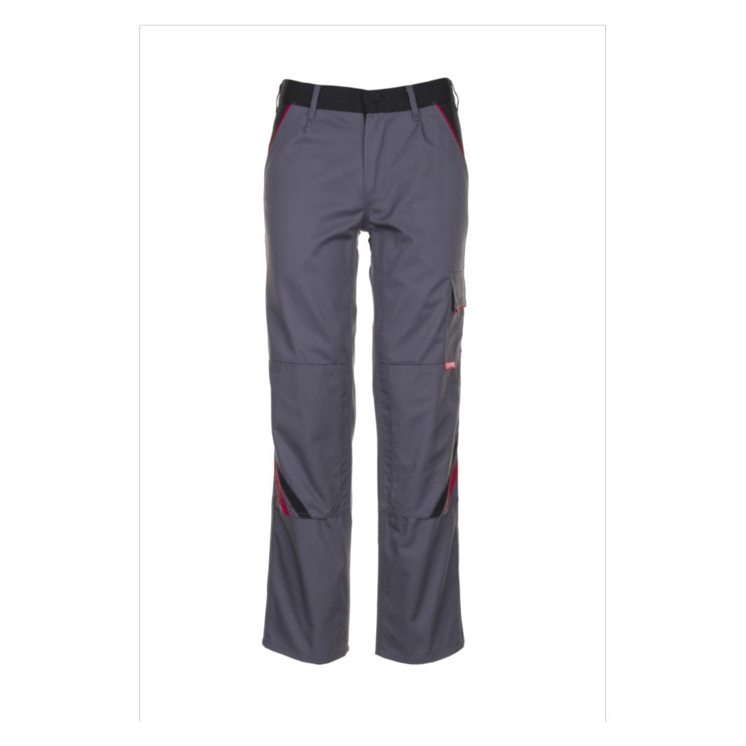 Planam Bundhose schiefer/schwarz/rot 98 102 (102) (2322102)