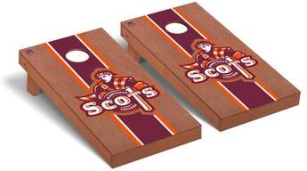 Skip's Garage Maryville College Scots Rosewood Cornhole Board Set