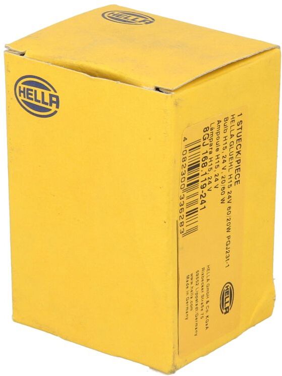Glühlampe Halogen HELLA H15 Heavy Duty 24V, 60/20W, 1 Stück