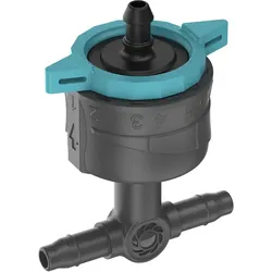 Gardena Micro-Drip-System Regulierbarer Reihentropfer 1-8 l/h, druckregulierend - Inhalt: 5 Reihentropfer, 1 Verschlusskappe (13314-20)