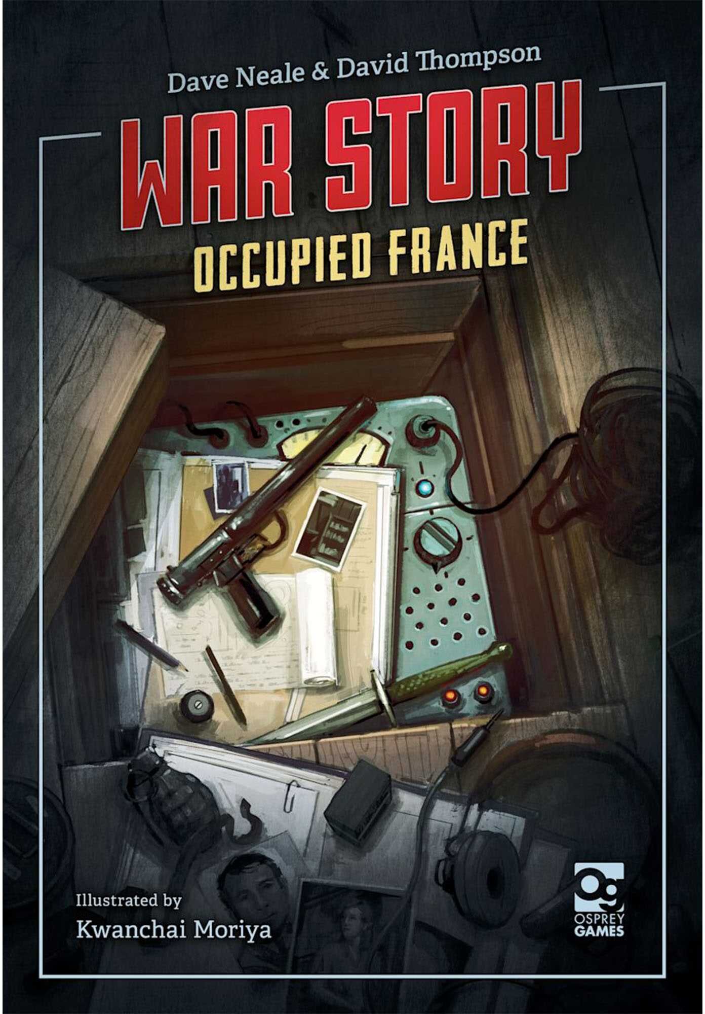 War Story: Occupied France Cooperative Board Game for 1-6 Players by Osprey Games