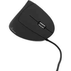 MediaRange MROS230 Maus ergonomisch kabelgebunden schwarz