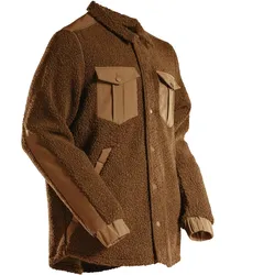 Faserpelz-Hemd "23004-682" Customized - XXL - nussbraun