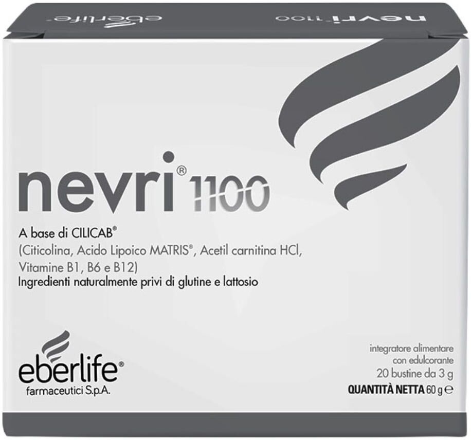 Eberlife Nevri 1100 20 bustine integratore ramificati